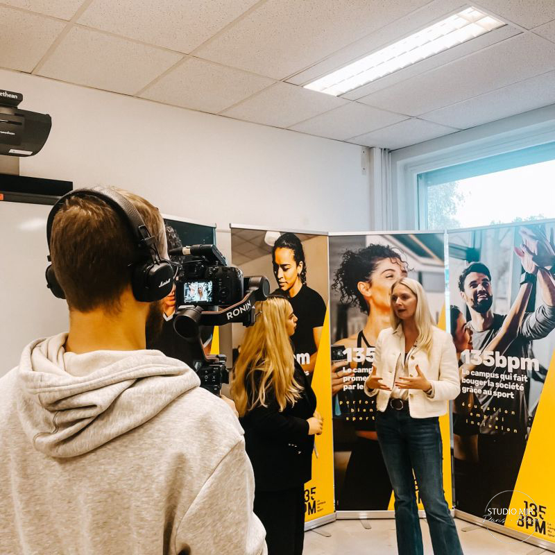 Tournage video pour le 1er campus sport dans les Hauts-de-France 1 Tournage vidéo pour le 1er campus sport dans les Hauts-de-France