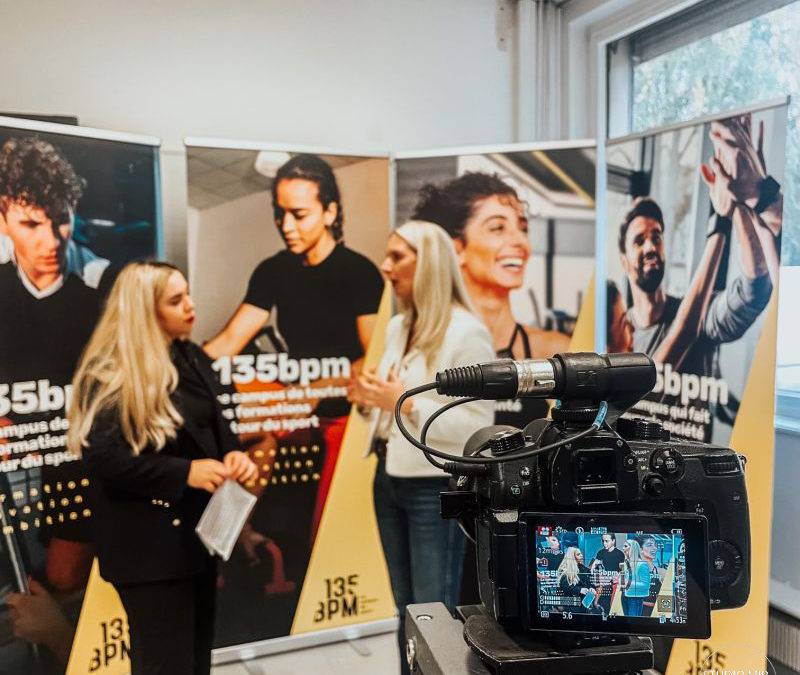 Tournage vidéo pour le 1er campus sport dans les Hauts-de-France