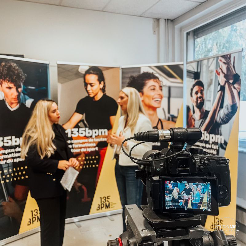 Tournage video pour le 1er campus sport dans les Hauts-de-France Tournage vidéo pour le 1er campus sport dans les Hauts-de-France
