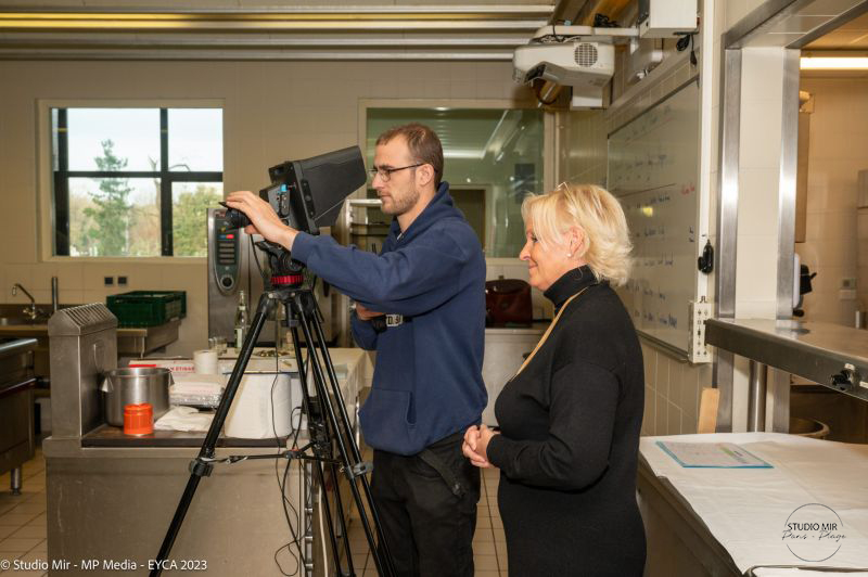 Tournage vidéo et live en direct pour le concours EYCA / IGCAT 2023