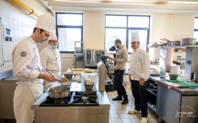 Reportage vidéo pour une classe du Lycée hôtelier du Touquet